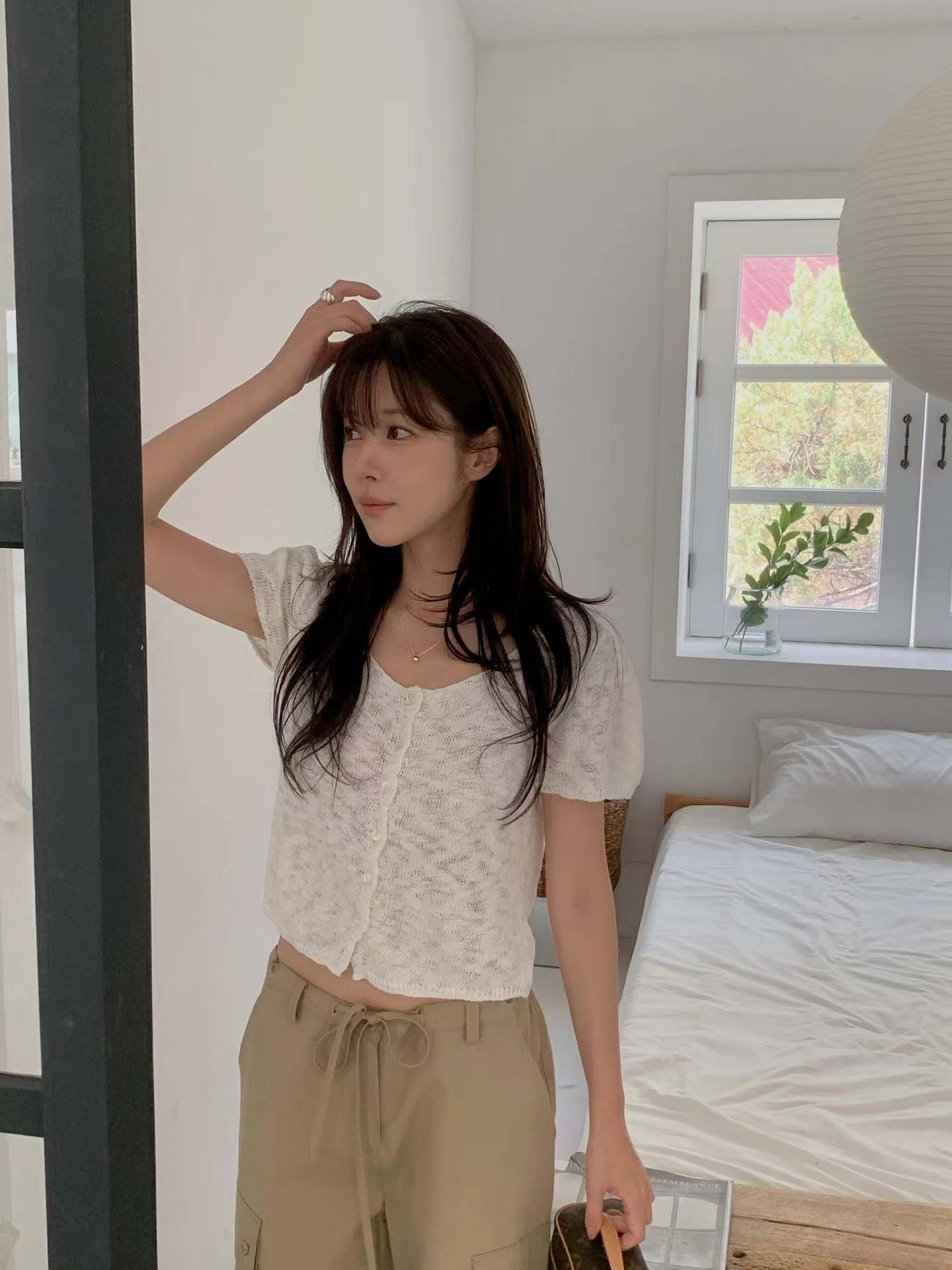 MIELLE-미엘르-OT韓國東大門代購女士新品職業針織衫羊毛開襟MIELLE-2件起針織衫圖色1