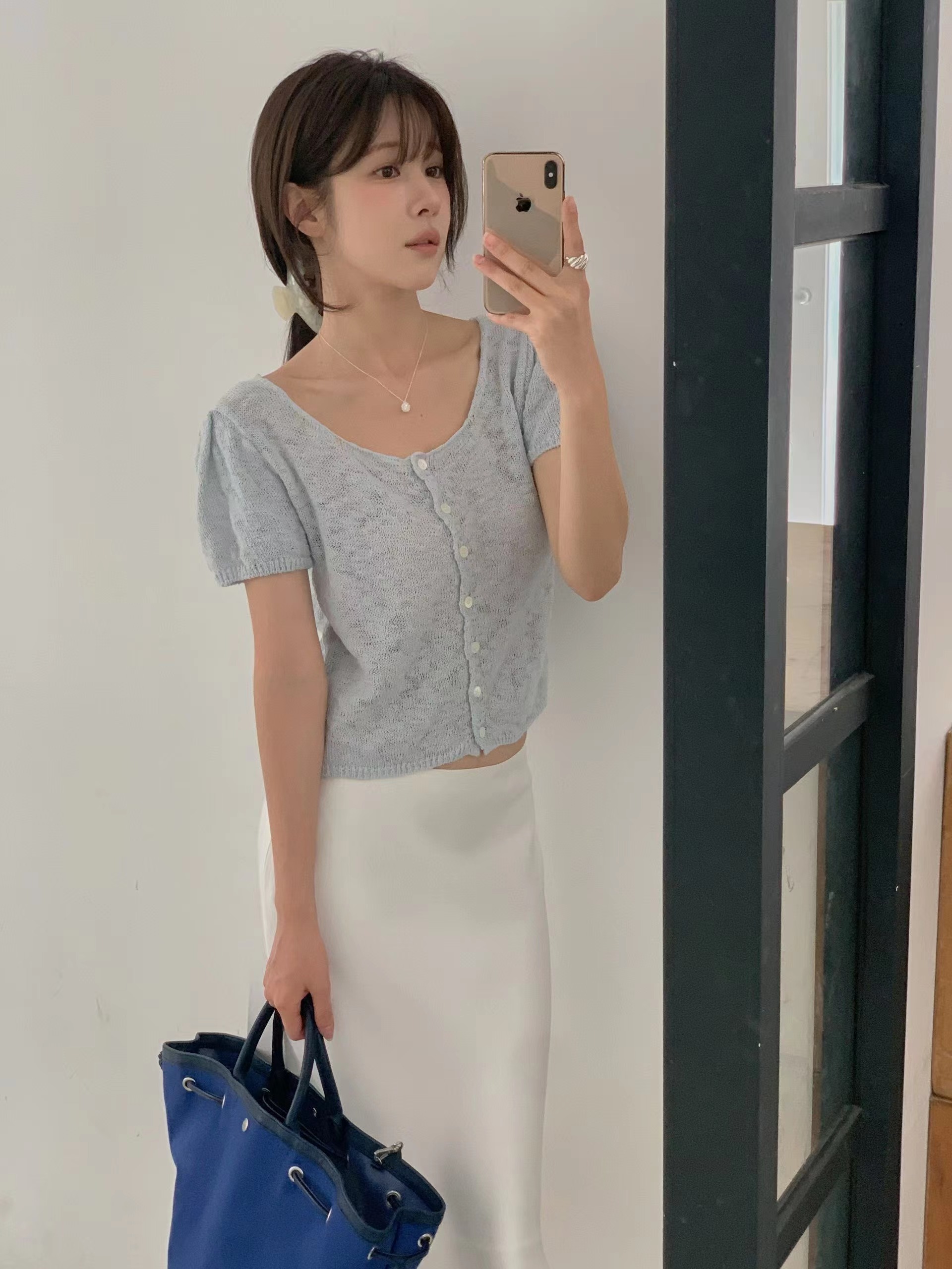 MIELLE-미엘르-OT韓國東大門代購女士新品職業針織衫羊毛開襟MIELLE-2件起針織衫圖色3