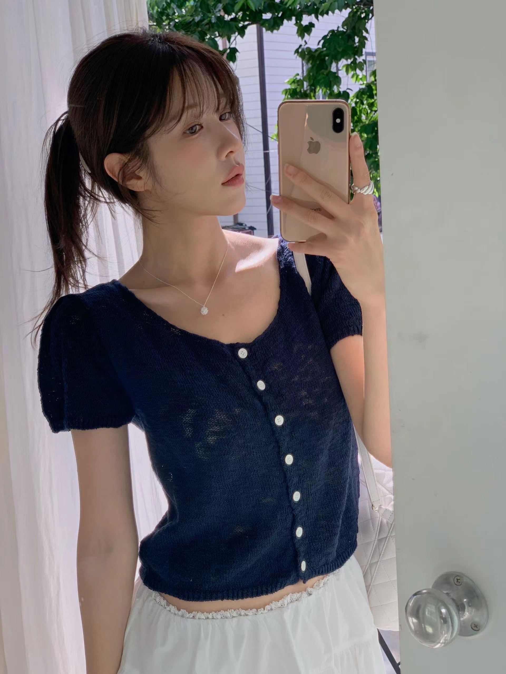 MIELLE-미엘르-OT韓國東大門代購女士新品職業針織衫羊毛開襟MIELLE-2件起針織衫圖色4