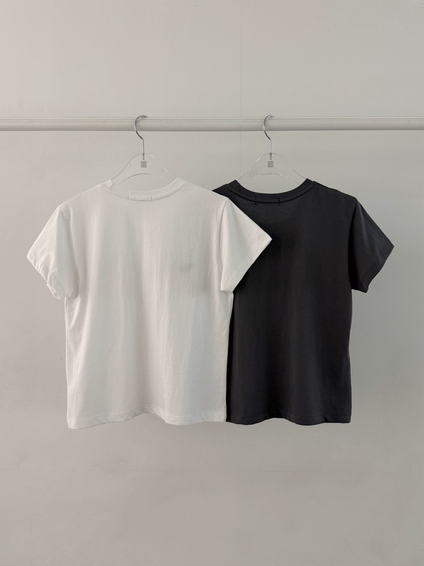 MORAN/MOSCO/SUGAR CASE東大門實拍韓國女士新品26春夏T恤刺繡緞帶鏤空MORAN/MOSCO/SUGAR CASET恤