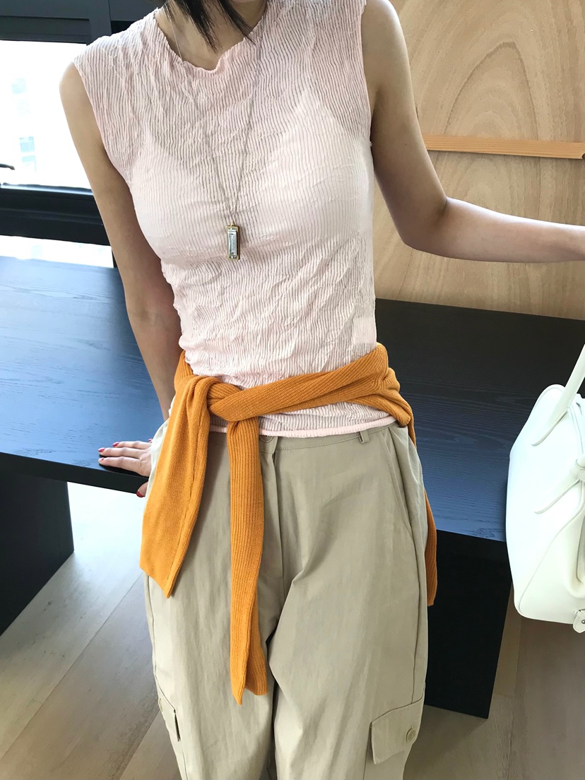 ESCHER韓國代購女裝新款休閑人氣推薦26夏季26春夏吊帶背心ESCHER吊帶/背心
