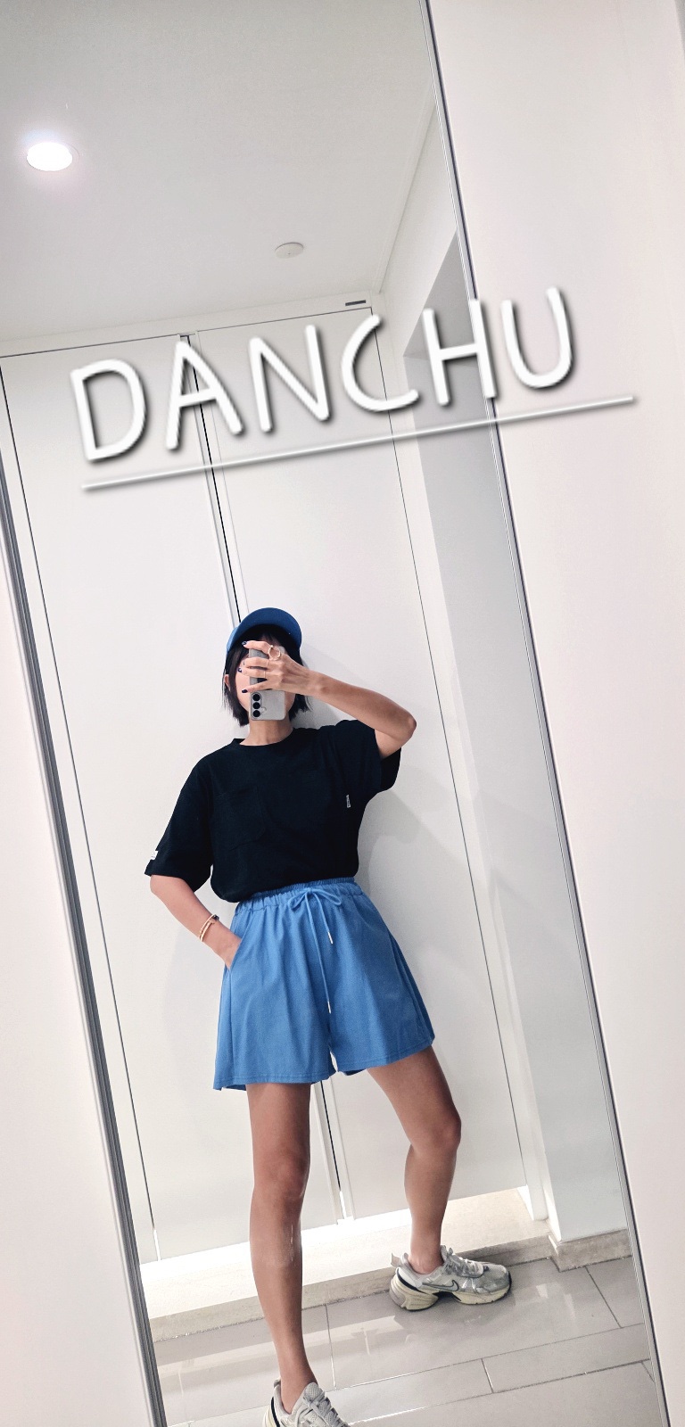 DANCHU韓國代購女士新款休閑人氣熱賣推薦26夏季26春夏T恤口袋DANCHUT恤