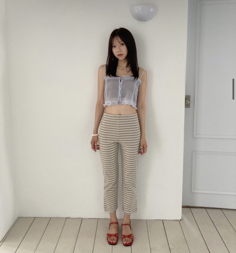 EOMPIT韓國東大門代購女士新款推薦休閑熱賣26春夏休閑褲EOMPIT休閑褲圖色2