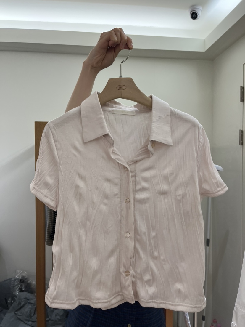 TIZZI東大門實拍韓國女裝新款推薦職業26春夏26夏季襯衫蕾絲衫TIZZI襯衫/蕾絲衫圖色3