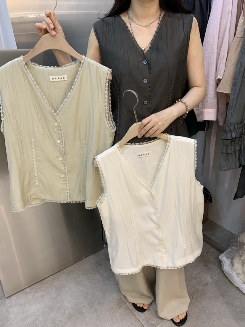DARAK韓國直郵女士新品人氣推薦26夏季休閑職業熱賣吊帶背心DARAK吊帶/背心