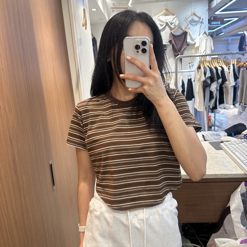ON THE MODE韓國東大門代購女裝新品推薦26夏季休閑T恤ON THE MODET恤