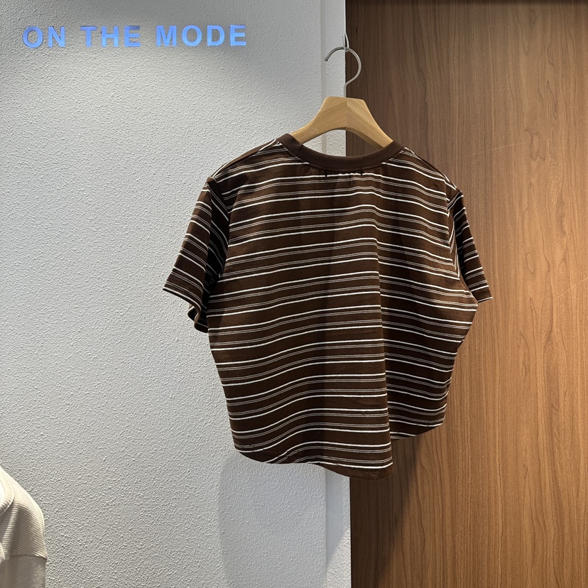 ON THE MODE韓國東大門代購女裝新品推薦26夏季休閑T恤ON THE MODET恤