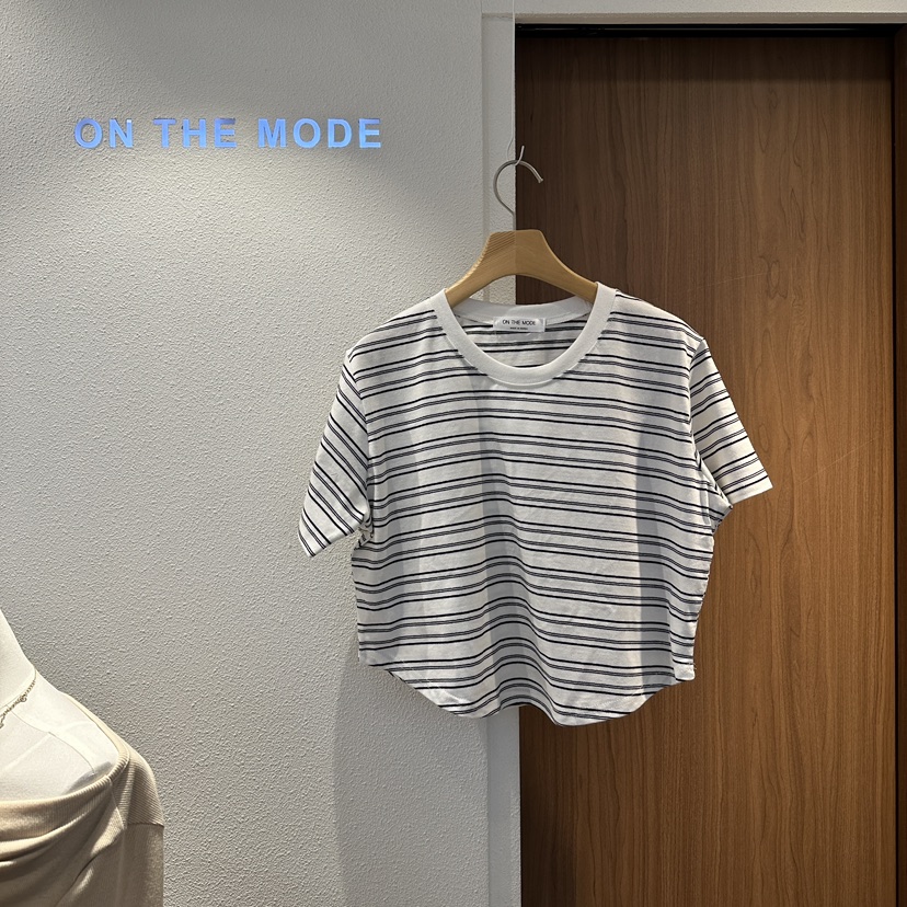 ON THE MODE韓國東大門代購女裝新品推薦26夏季休閑T恤ON THE MODET恤圖色1