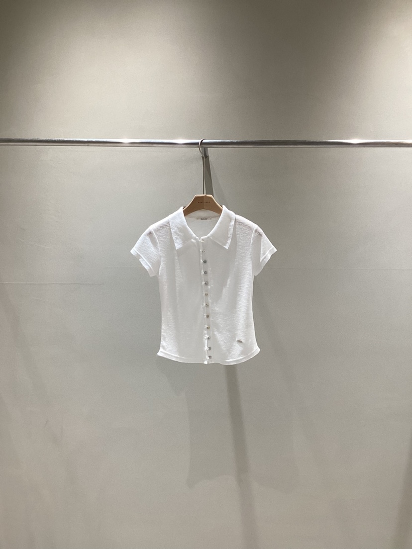 NEAR LEAP-P韓國直郵實拍女士新品26春夏職業推薦T恤亞麻NEAR LEAP/The N:LT恤圖色1