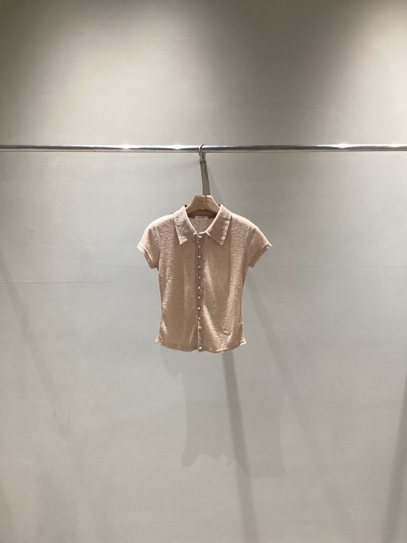 NEAR LEAP-P韓國直郵實拍女士新品26春夏職業推薦T恤亞麻NEAR LEAP/The N:LT恤圖色3