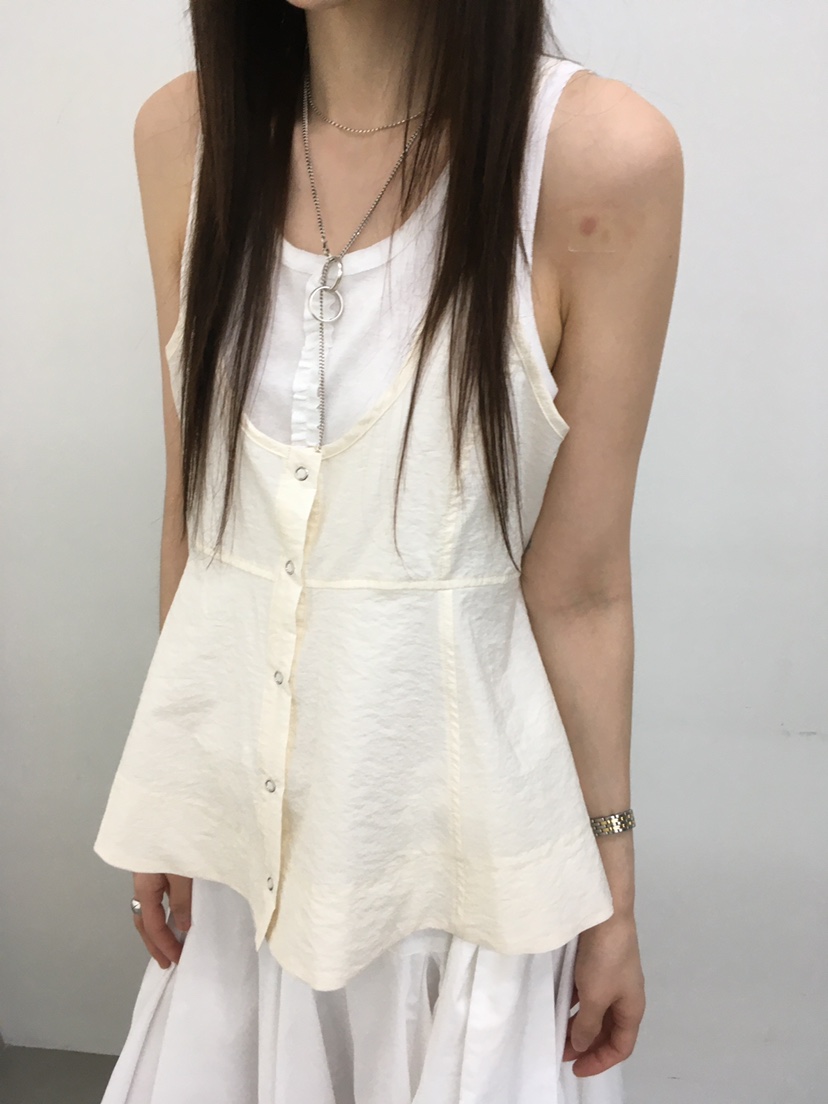 MINIMUZE東大門實拍韓國女士新款休閑職業推薦26春夏吊帶背心LMINIMUZE吊帶/背心