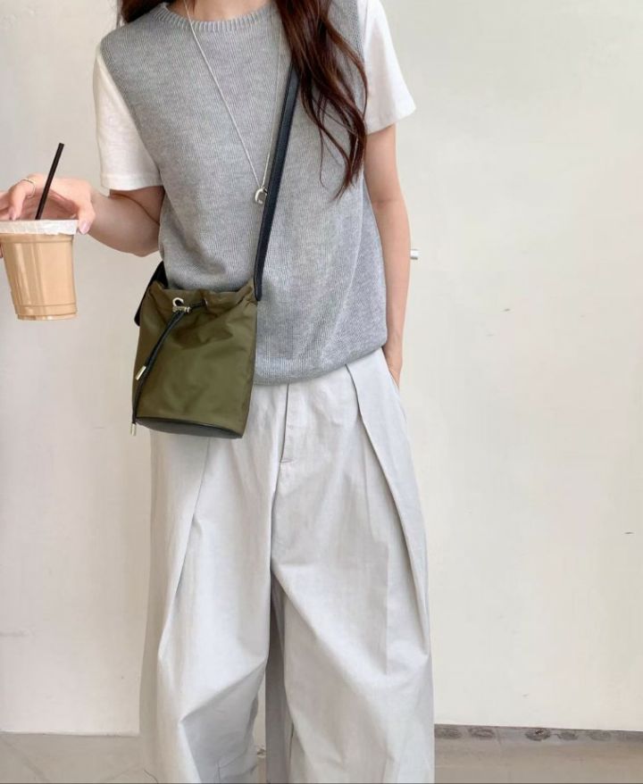 TROUVAILLE韓國代購女裝新品熱賣時尚推薦26春夏單肩斜跨包TROUVAILLE單肩/斜跨包