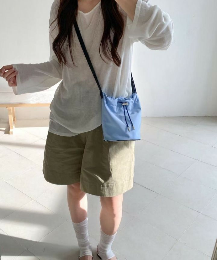 TROUVAILLE韓國代購女裝新品熱賣時尚推薦26春夏單肩斜跨包TROUVAILLE單肩/斜跨包圖色4