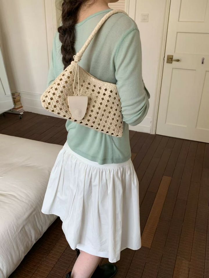 TROUVAILLE韓國代購女裝新品時尚推薦26夏季26春夏單肩斜跨包TROUVAILLE單肩/斜跨包圖色3