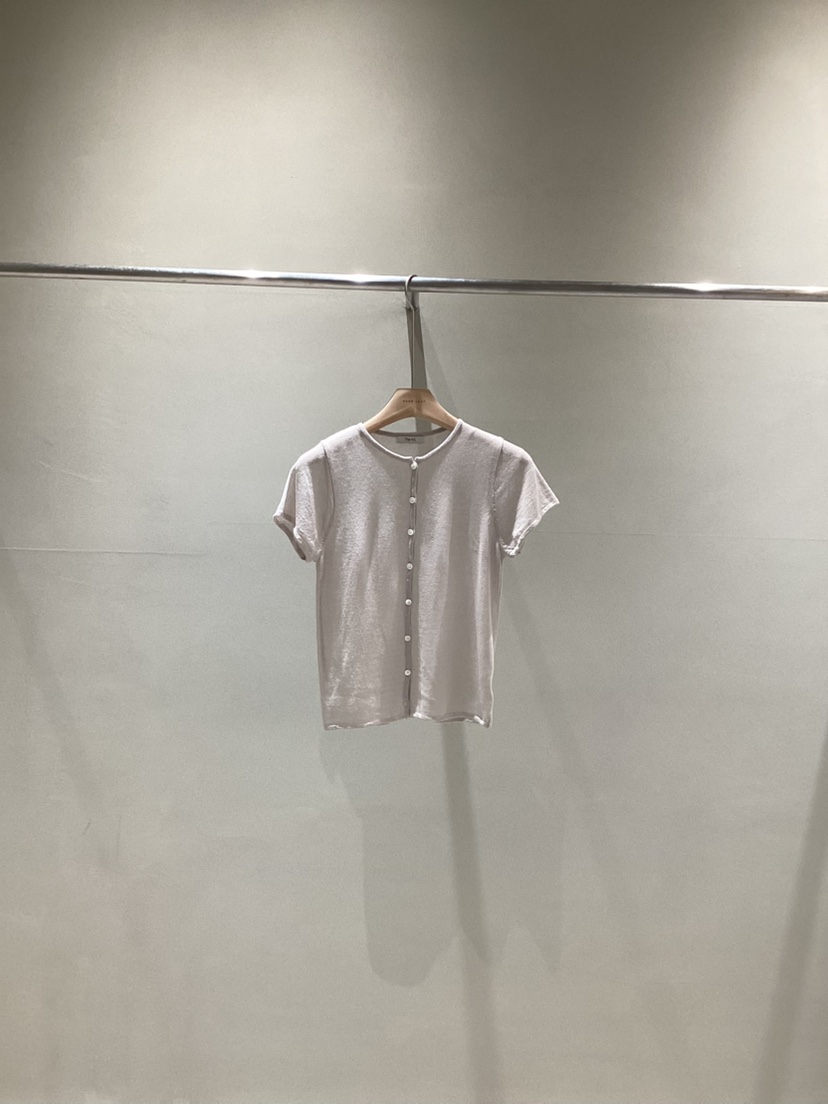 NEAR LEAP-P韓國直郵女士新品職業時尚T恤亞麻針織修身NEAR LEAP/The N:LT恤圖色1