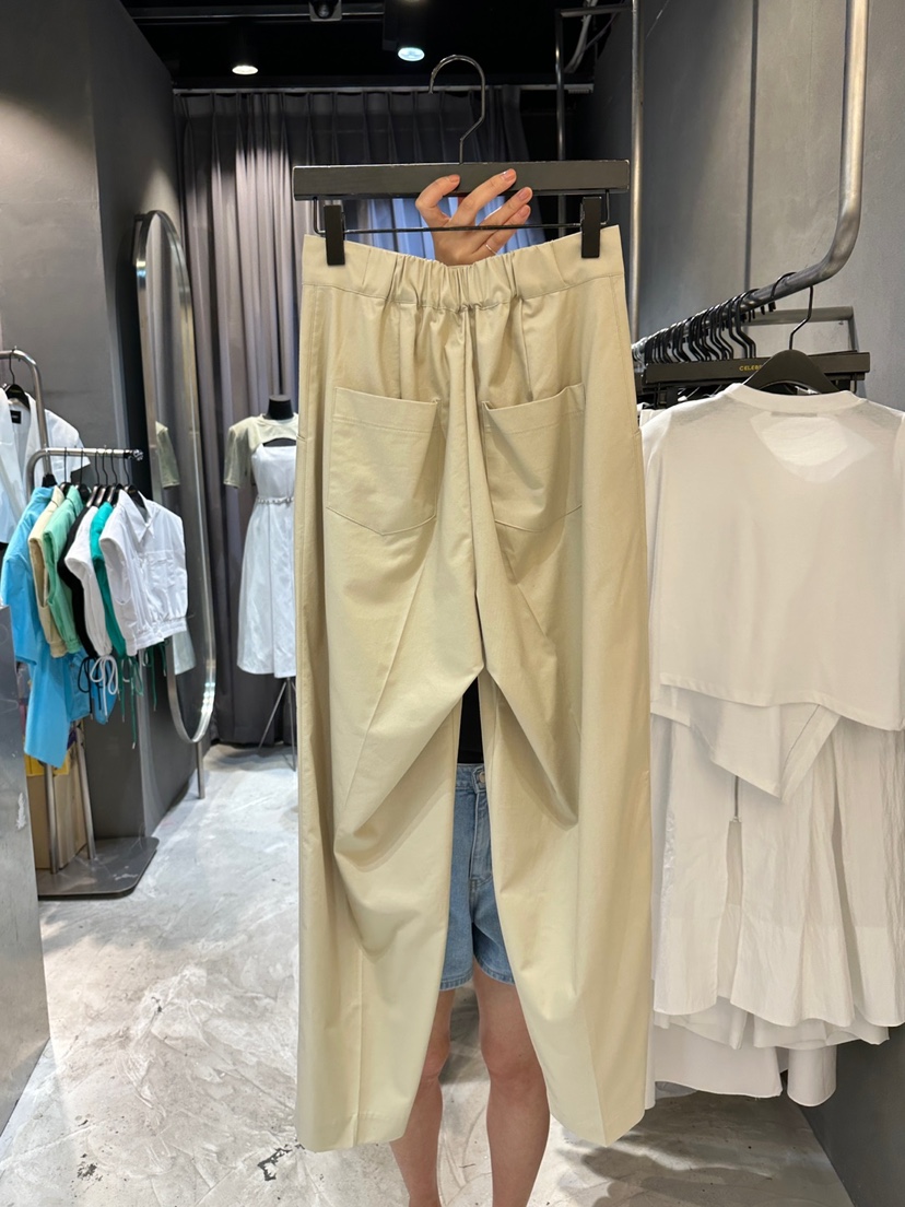 CELEBRITY-A東大門實拍韓國女士新品26夏季休閑褲打折寬松CELEBRITY-A休閑褲