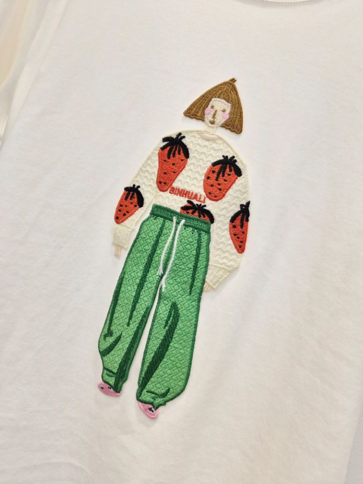 BLING BLING-S/RICO韓國東大門直郵女士新品職業26春夏T恤BLING BLING-S/RICOT恤