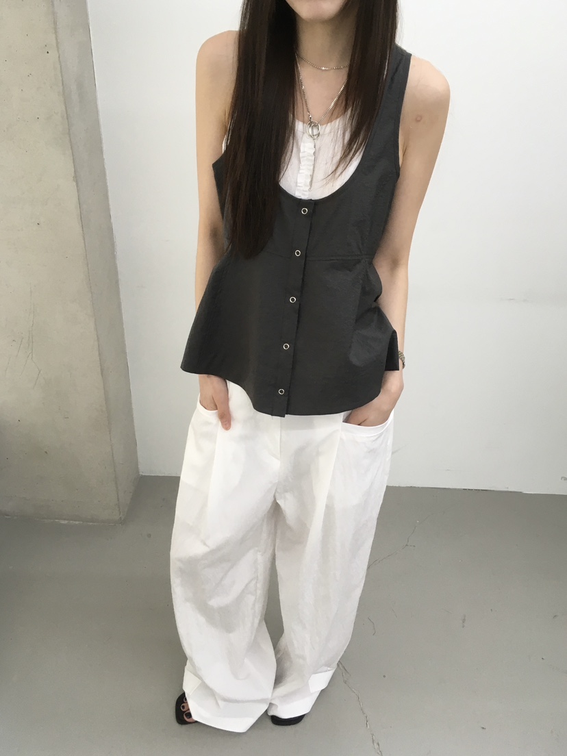 MINIMUZE韓國直郵實拍女裝新品26夏季推薦休閑吊帶背心無袖MINIMUZE吊帶/背心
