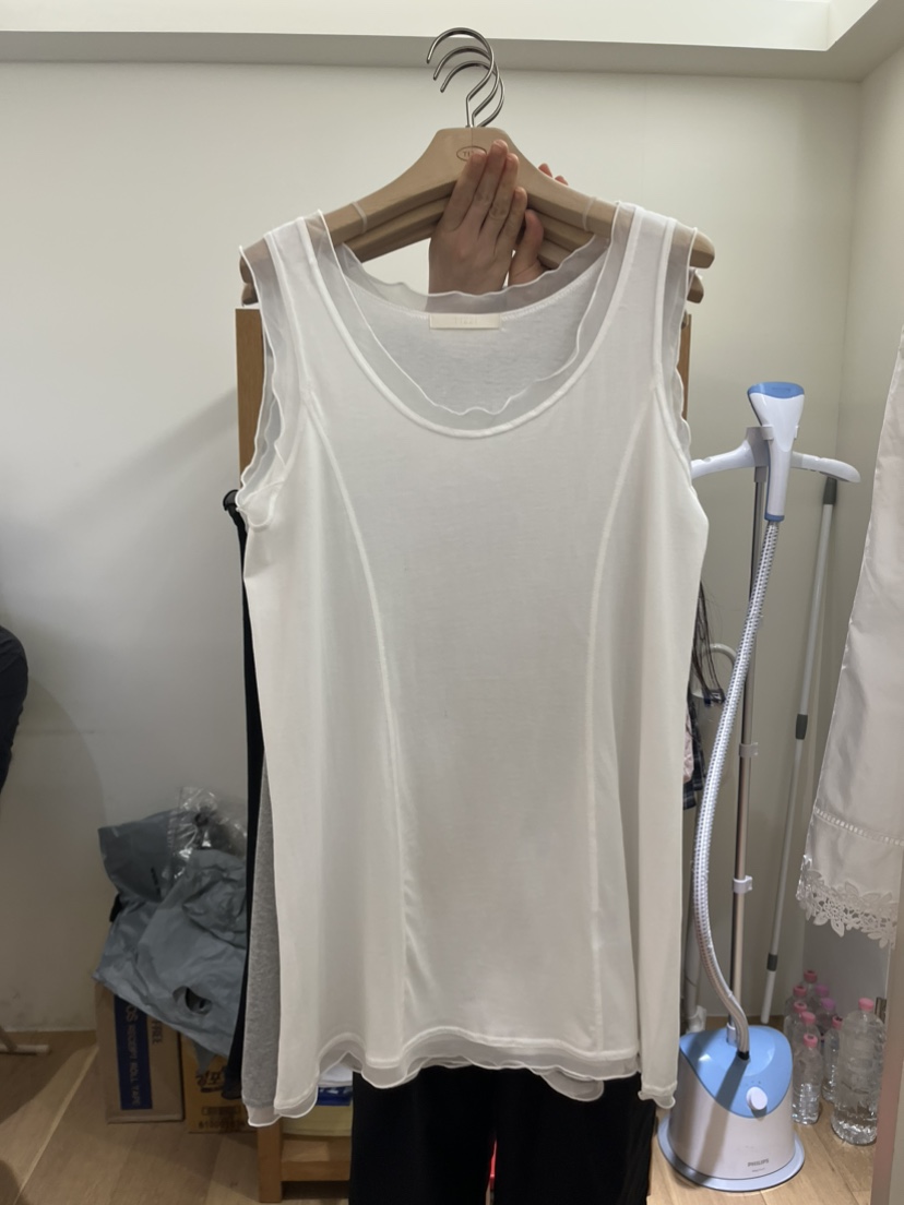 TIZZI韓國直郵女士新品休閑時尚職業推薦人氣26夏季吊帶背心TIZZI吊帶/背心圖色1