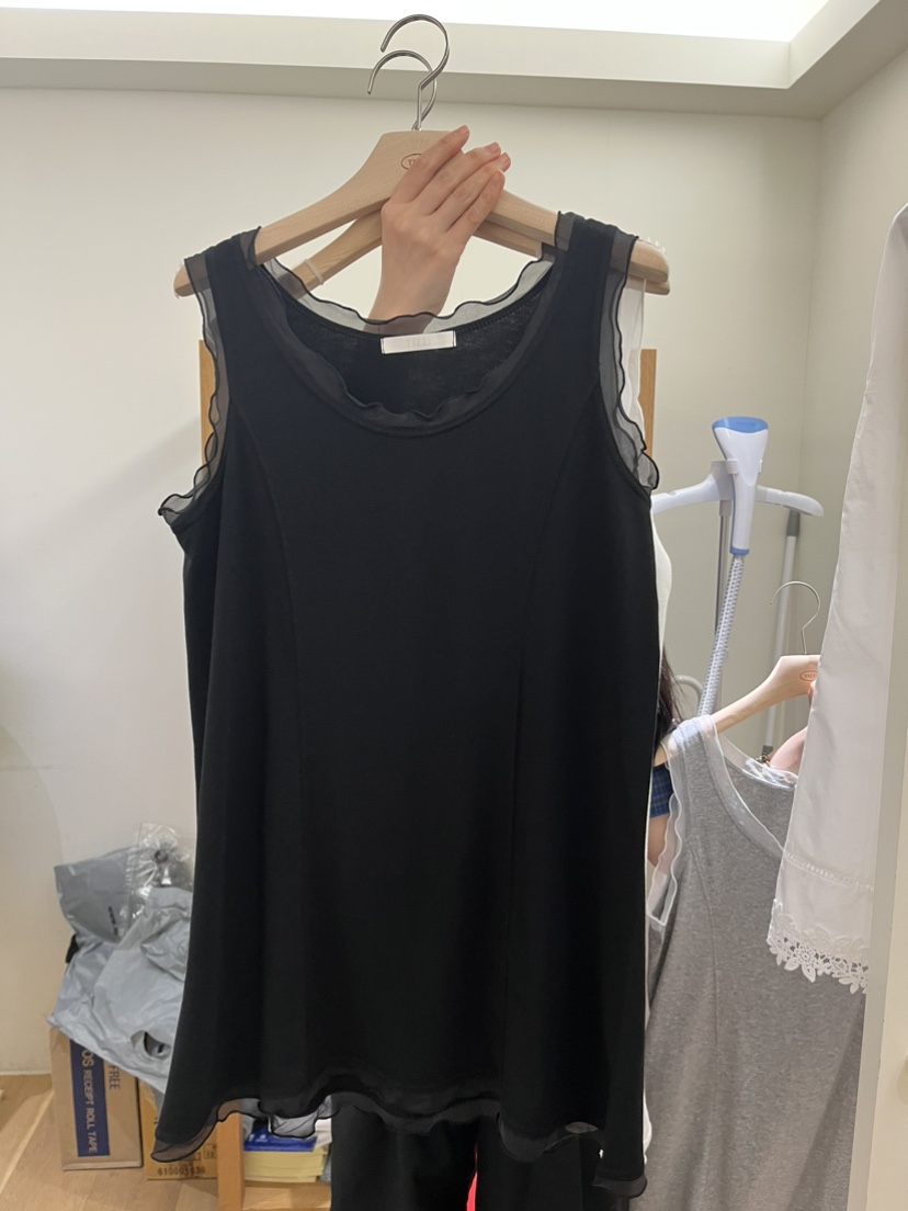 TIZZI韓國直郵女士新品休閑時尚職業推薦人氣26夏季吊帶背心TIZZI吊帶/背心圖色3