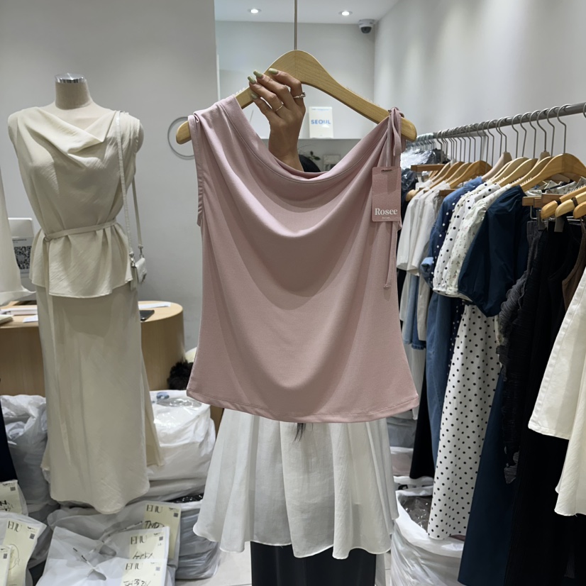 EN.U韓國東大門代購女裝新品26夏季時尚人氣26春夏吊帶背心EN.U吊帶/背心圖色2
