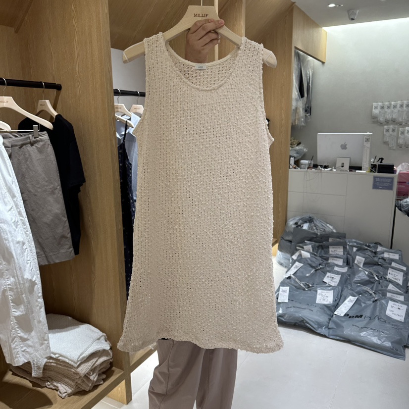 MILLIF韓國東大門代購女裝新款休閑推薦吊帶背心層疊無袖MILLIF吊帶/背心圖色2
