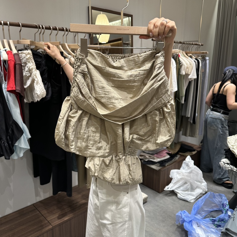 BABYTOUCH韓國直郵女士新品休閑時尚職業26夏季推薦吊帶背心BABYTOUCH吊帶/背心圖色2