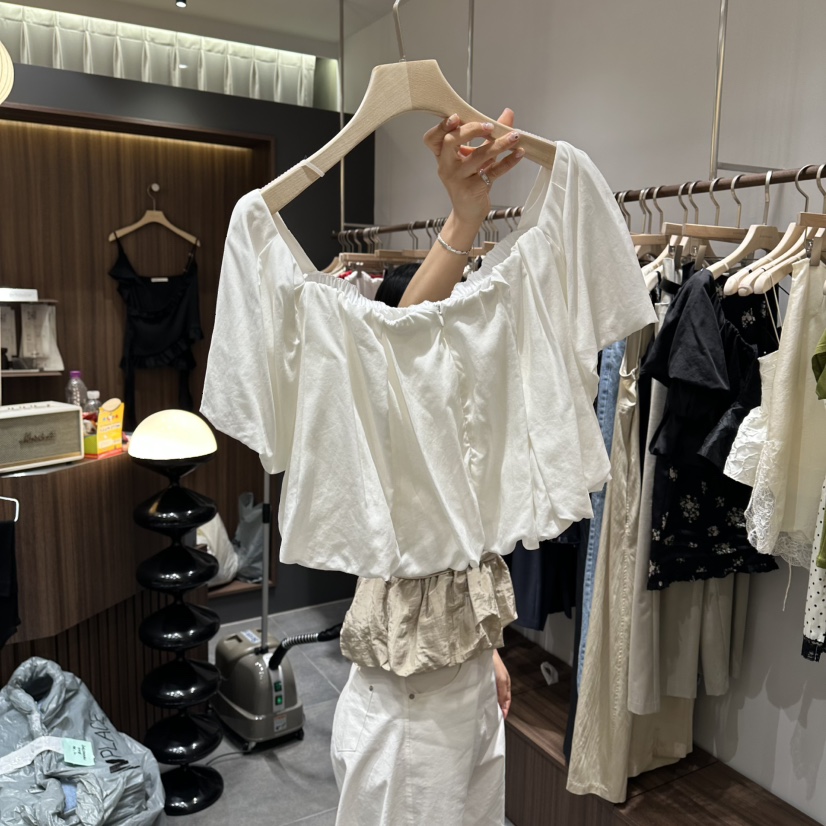 BABYTOUCH韓國東大門代購女士新品26春夏熱賣襯衫蕾絲衫LBABYTOUCH襯衫/蕾絲衫