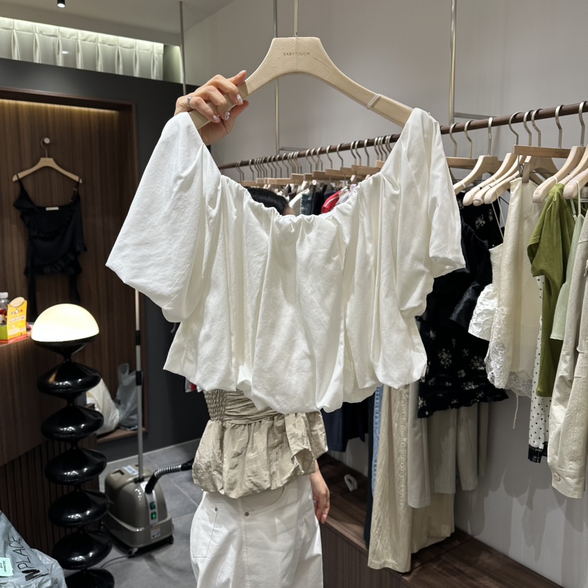 BABYTOUCH韓國東大門代購女士新品26春夏熱賣襯衫蕾絲衫LBABYTOUCH襯衫/蕾絲衫圖色1