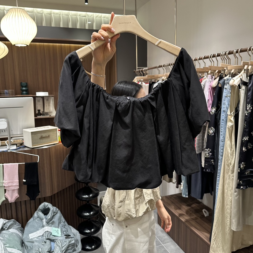 BABYTOUCH韓國東大門代購女士新品26春夏熱賣襯衫蕾絲衫LBABYTOUCH襯衫/蕾絲衫圖色2