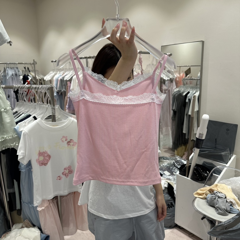 MIMME/LOOKK韓國直郵實拍女裝新品職業休閑人氣吊帶背心MIMME/LOOKK吊帶/背心