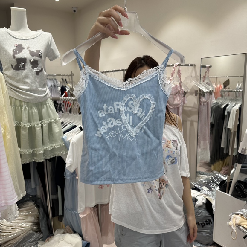 MIMME/LOOKK韓國直郵實拍女裝新品職業休閑人氣吊帶背心MIMME/LOOKK吊帶/背心圖色2