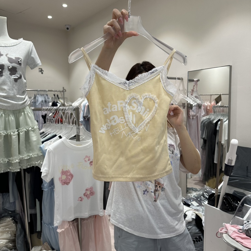 MIMME/LOOKK韓國直郵實拍女裝新品職業休閑人氣吊帶背心MIMME/LOOKK吊帶/背心圖色3