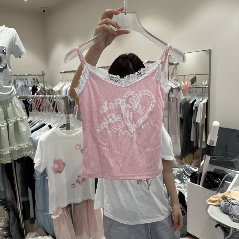 MIMME/LOOKK韓國直郵實拍女裝新品職業休閑人氣吊帶背心MIMME/LOOKK吊帶/背心圖色4