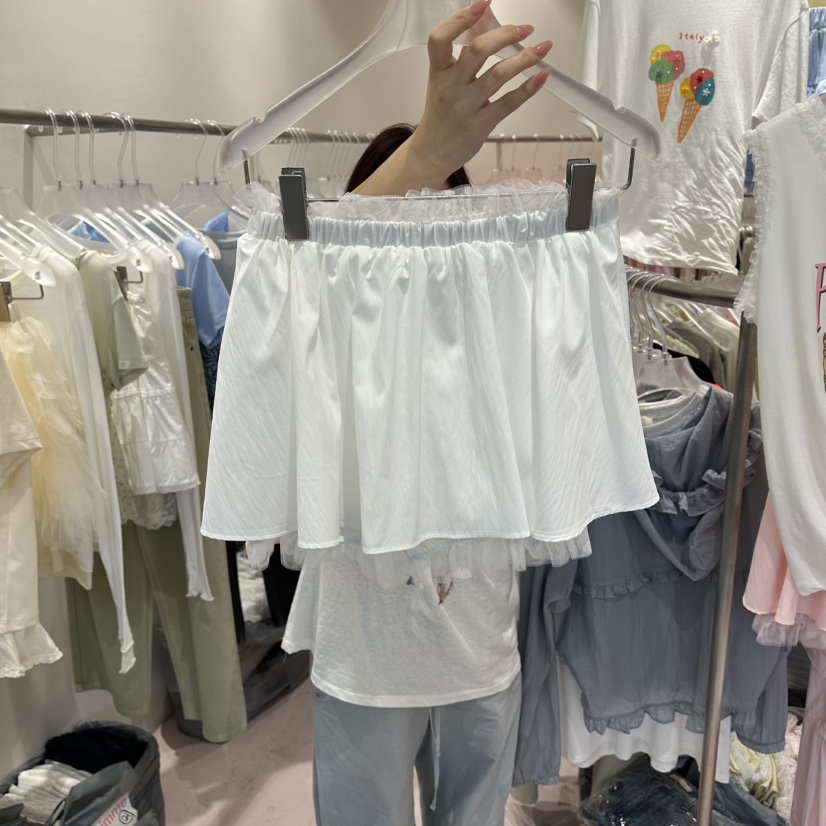 MIMME/LOOKK韓國東大門直郵女裝新品人氣26春夏裙褲雙層MIMME/LOOKK裙褲圖色2