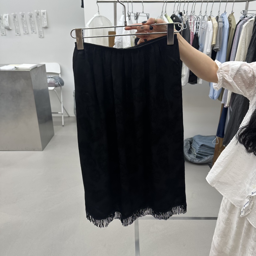 ENHANCE韓國東大門代購女裝新品職業26春夏推薦半身裙中短裙ENHANCE/HOPESMORE半身裙/中短裙圖色2