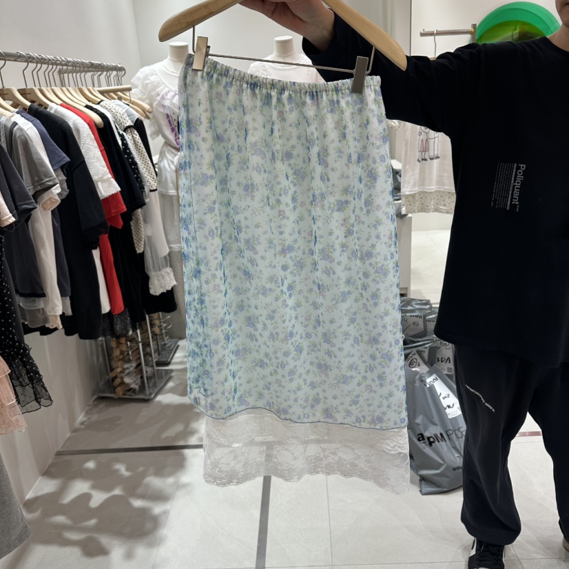 MINI UNNI韓國直郵女士新款休閑熱賣26夏季推薦人氣長裙MINI UNNI長裙圖色2