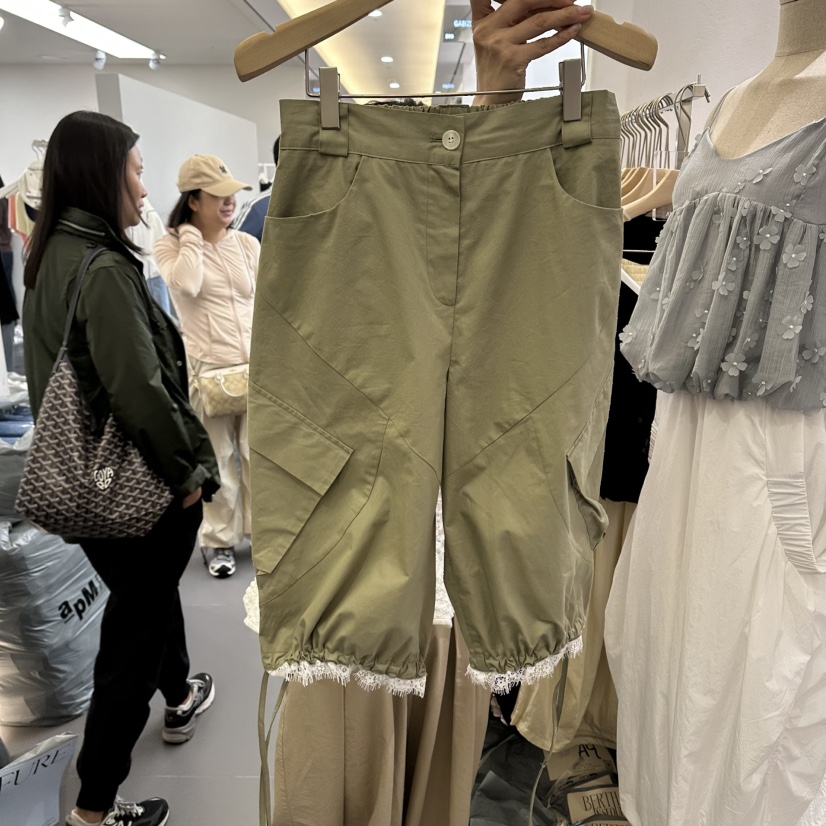 BERTHA韓國東大門代購女裝新款休閑推薦職業休閑褲不含腰帶BERTHA休閑褲圖色1