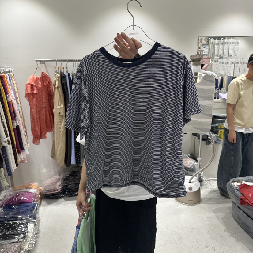 COMBO韓國直郵女裝新品人氣26春夏時尚熱賣推薦休閑26夏季T恤COM_BOT恤圖色3