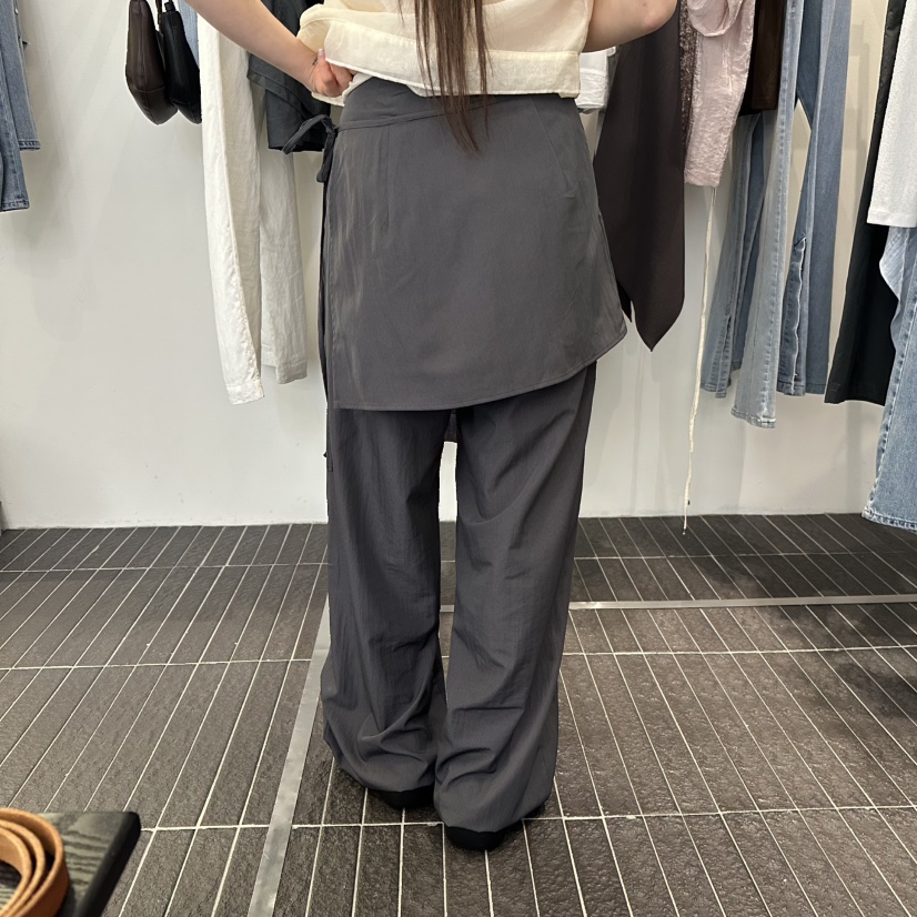 FIND-P韓國東大門代購女裝新品26春夏26夏季休閑職業裙褲FIND-P裙褲