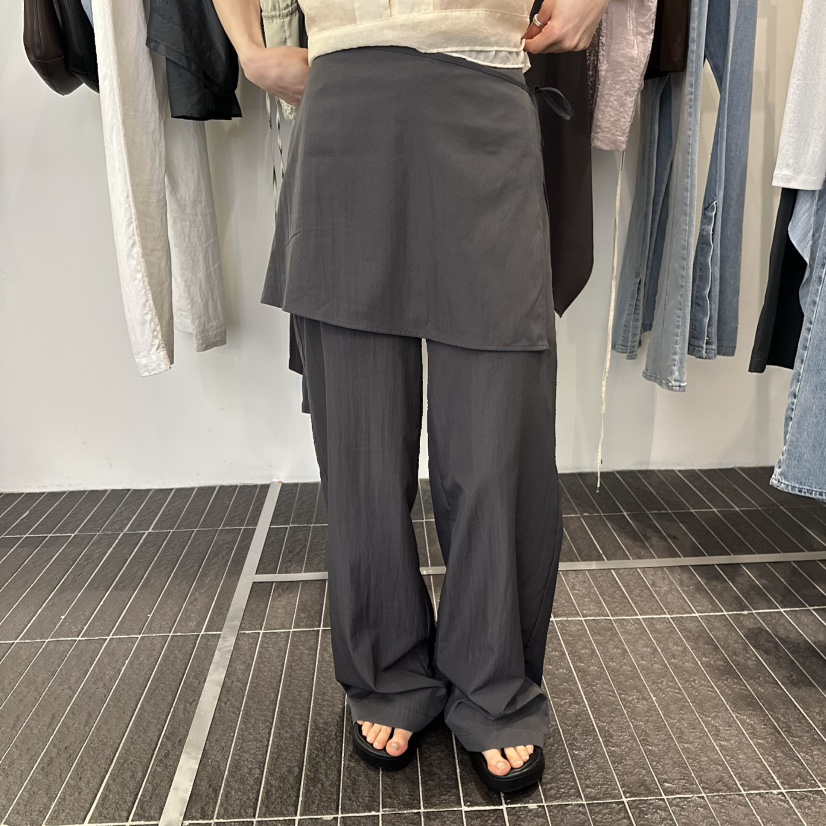 FIND-P韓國東大門代購女裝新品26春夏26夏季休閑職業裙褲FIND-P裙褲圖色3