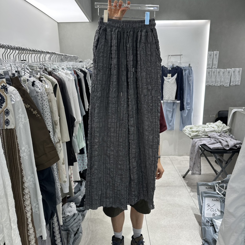 ANDE韓國東大門代購女士新品人氣職業熱賣26春夏推薦休閑褲Ande休閑褲圖色2