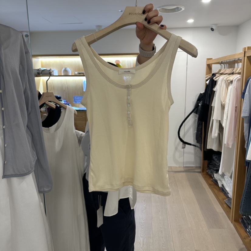 ROUNDER韓國東大門代購女裝新品人氣26春夏推薦時尚吊帶背心ROUNDER吊帶/背心圖色3