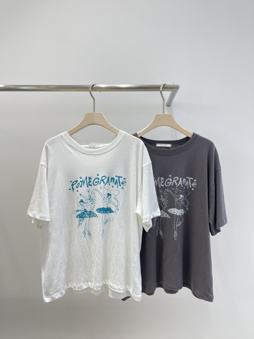 A P-STUDIO東大門實拍韓國女士新品休閑職業26春夏26夏季T恤A P-STUDIOT恤
