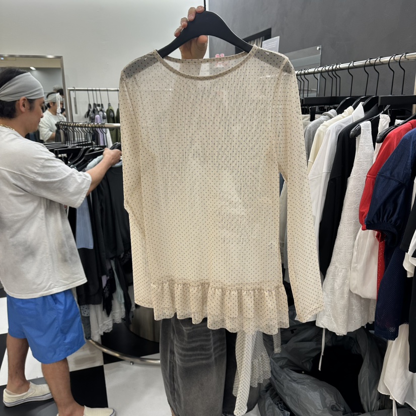 LADYBLACK/THE BLACK韓國代購女裝新品人氣推薦長袖T恤LADYBLACK/THE BLACK長袖T恤圖色1