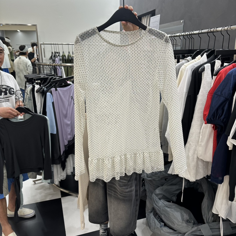 LADYBLACK/THE BLACK韓國代購女裝新品人氣推薦長袖T恤LADYBLACK/THE BLACK長袖T恤圖色2
