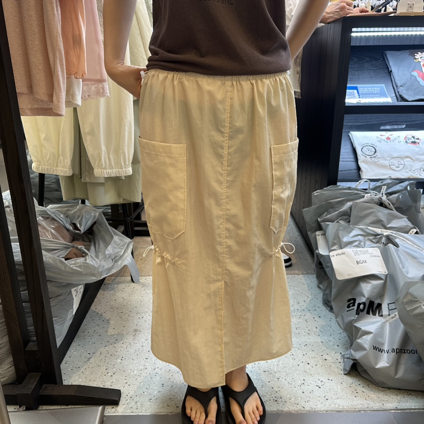 LE ETOILE東大門實拍韓國女裝新品推薦時尚人氣休閑長裙SLe etoile長裙圖色1