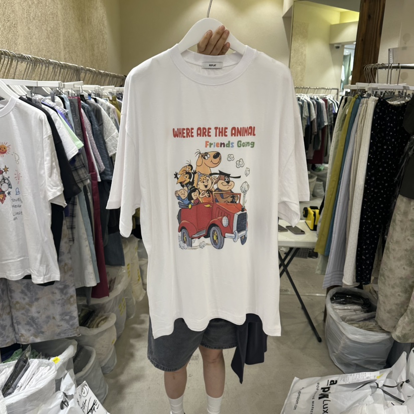 REFLAT韓國直郵女裝新品26春夏時尚休閑推薦26夏季人氣T恤REFLATT恤圖色1