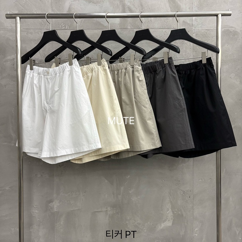 MUTE-P韓國東大門代購女裝新品人氣26夏季推薦熱賣職業短褲MUTE短褲