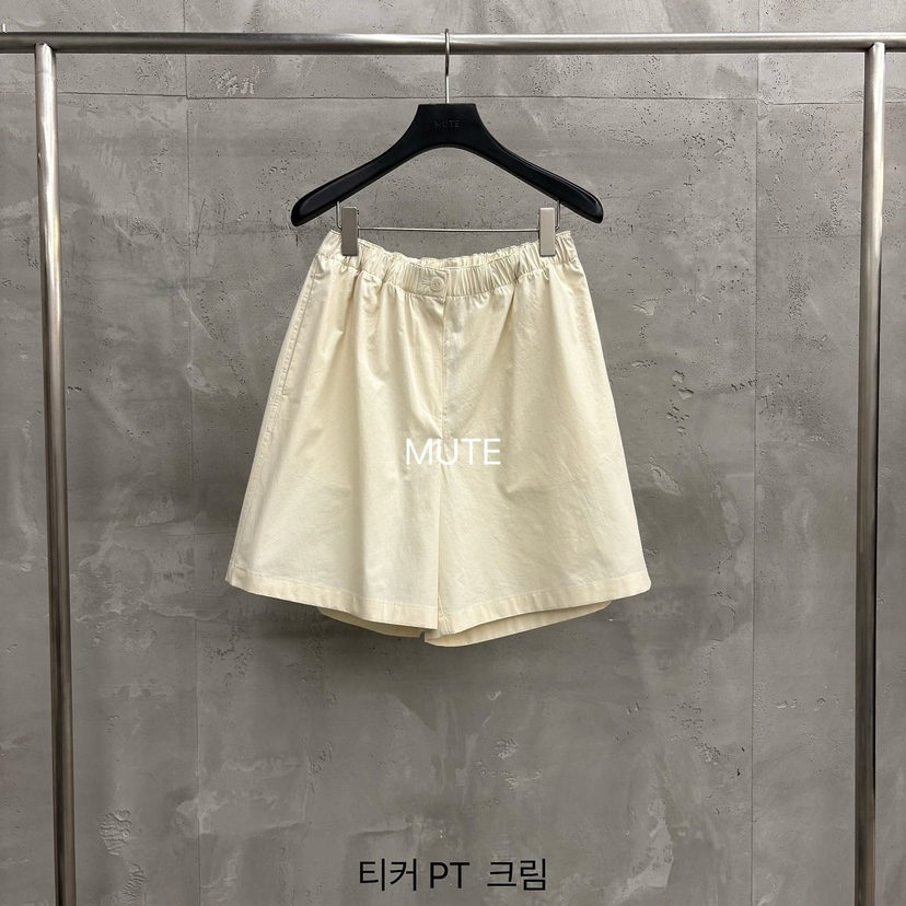 MUTE-P韓國東大門代購女裝新品人氣26夏季推薦熱賣職業短褲MUTE短褲圖色2